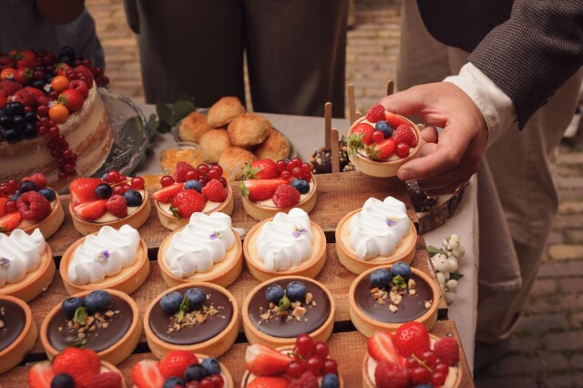 Huwelijk sweet table bakhuysje